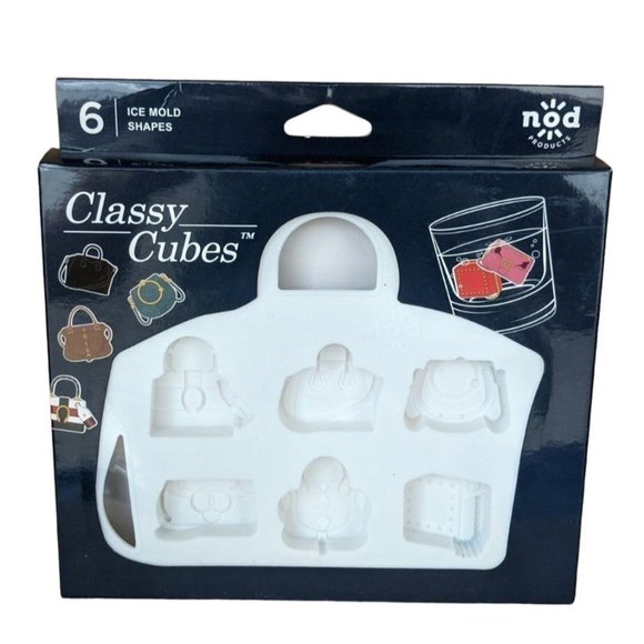 Nod - Purse Your Lips Classy Cubes and Drink Markers (Wine/Shoes) - Picture 2 of 5